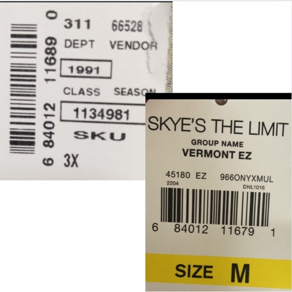 Skyes the Limit floral print smock detail dress soft w stretch boho 3X - Picture 17 of 17